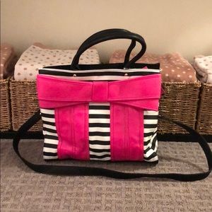 Betsey Johnson Satchel Bow-Tastic